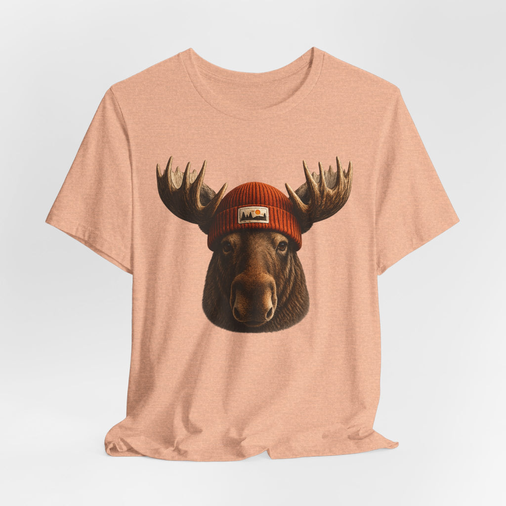 Moose in a Beanie