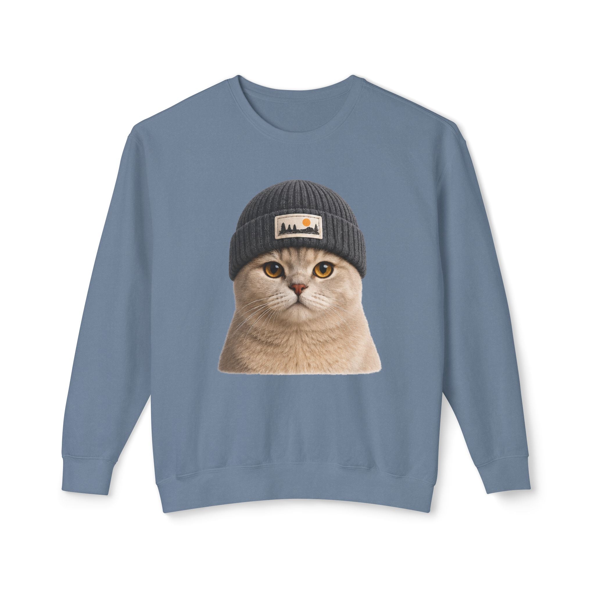 Cat Beanie Sweatshirt