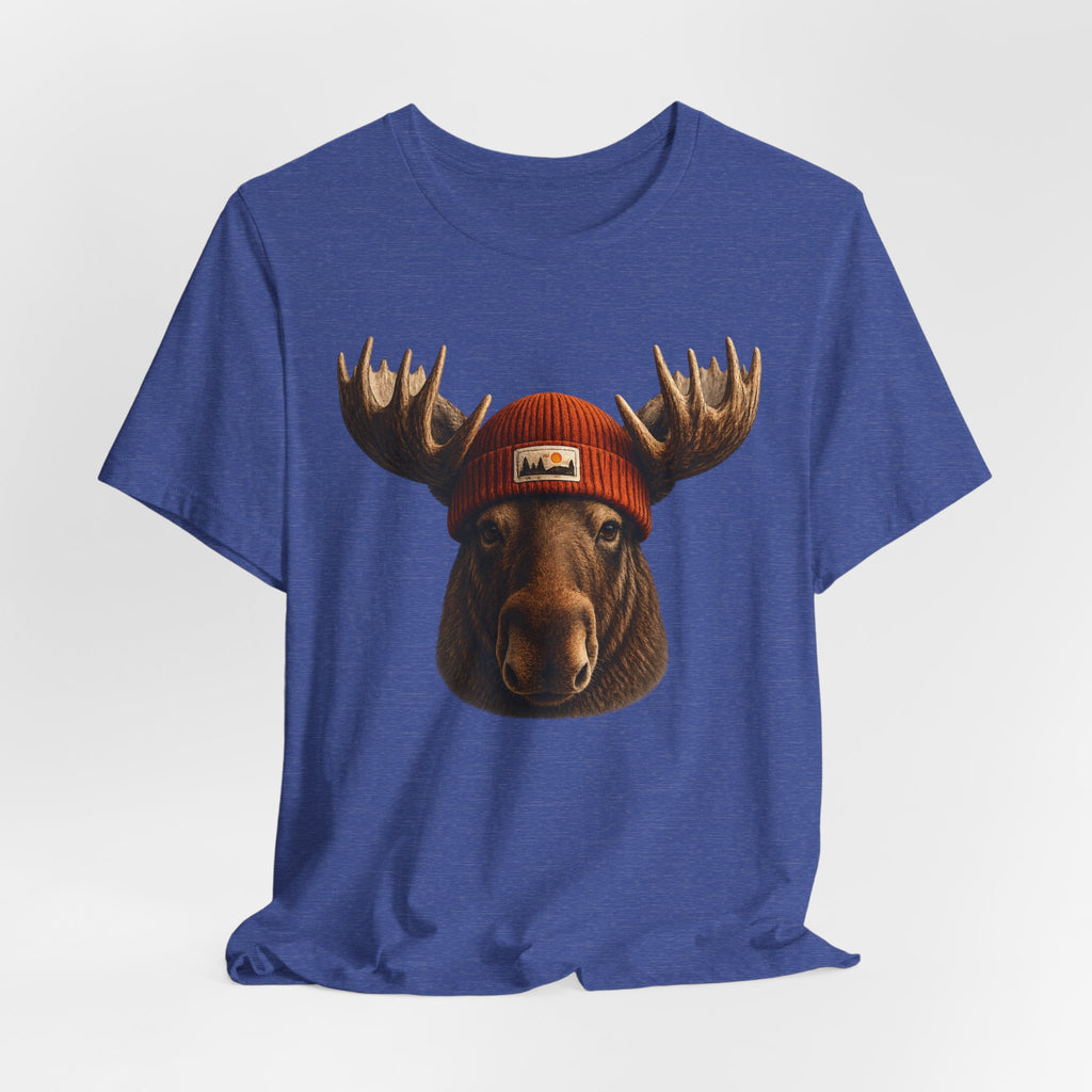 Moose in a Beanie