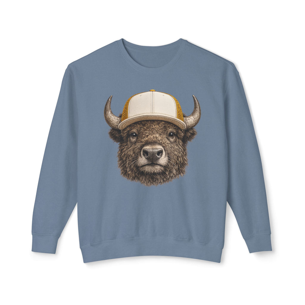 Trucker Hat Bison Sweatshirt