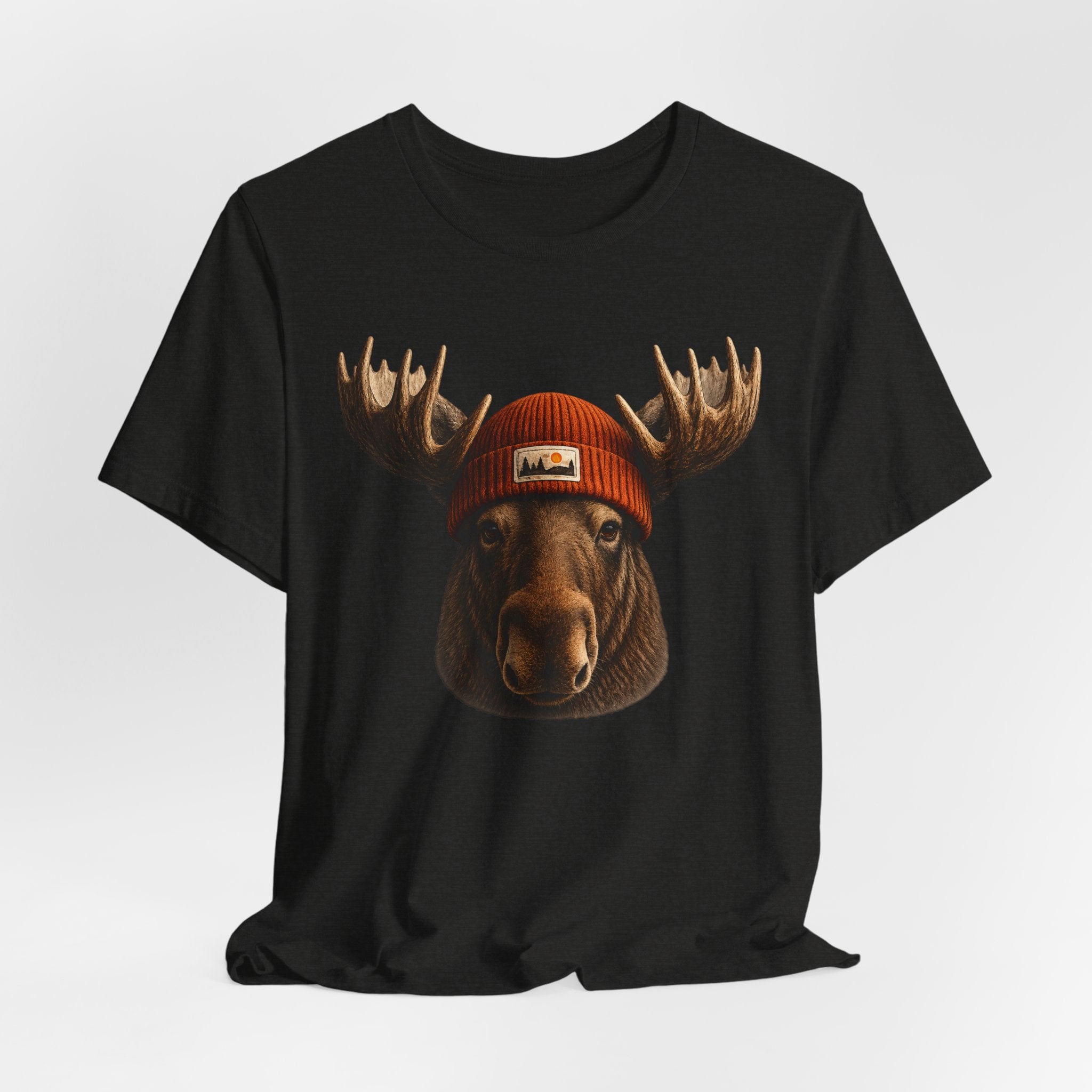 Moose in a Beanie