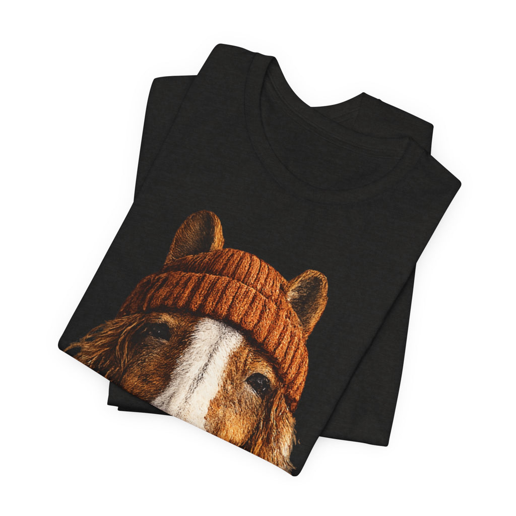 Horse in a Beanie