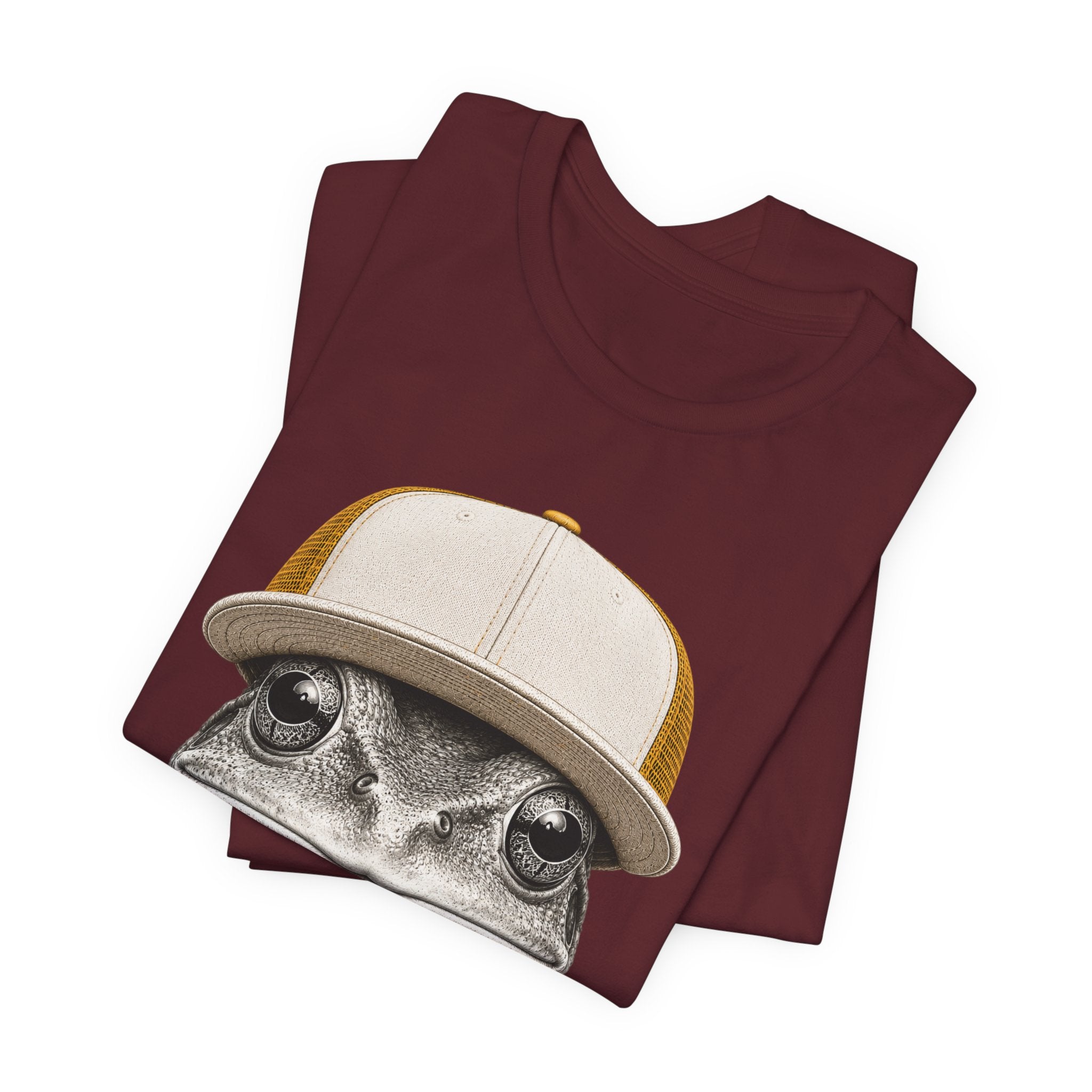 Frog in Trucker Hat