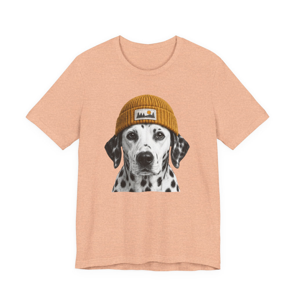 Dalmatian in a Beanie