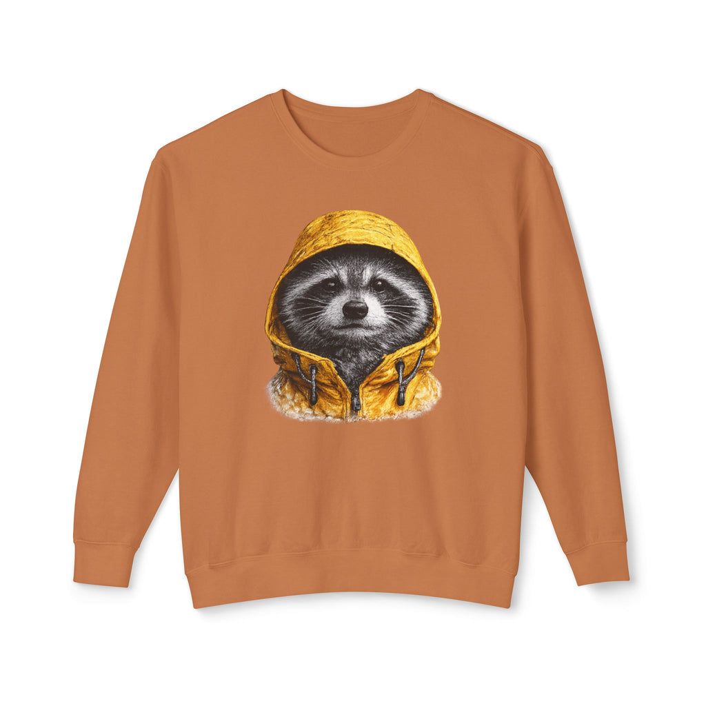 Raincoat Raccoon Sweatshirt