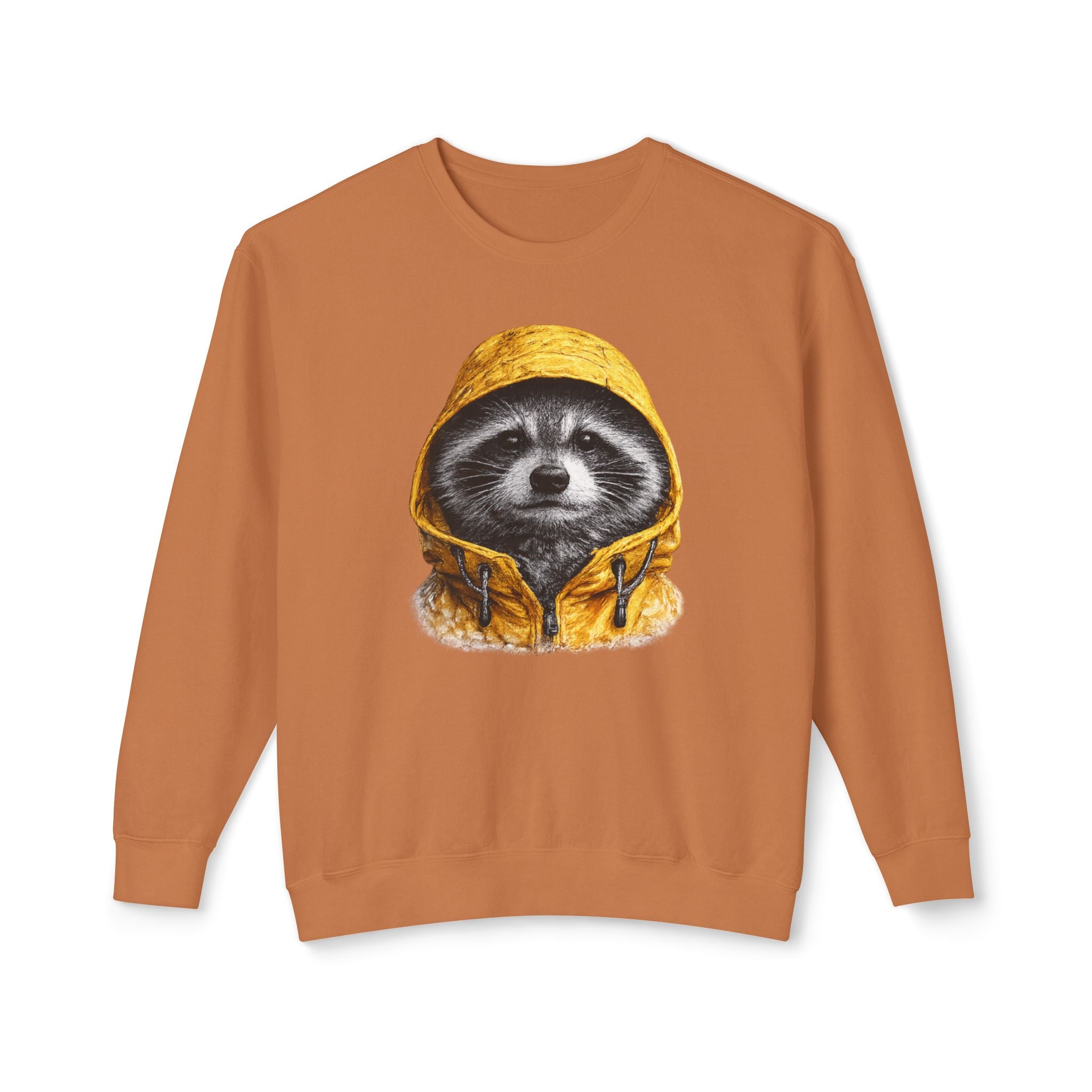 Raincoat Raccoon Sweatshirt