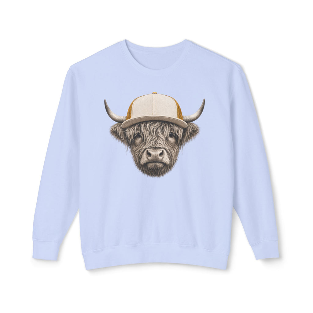 Trucker Hat Highland Cow Sweatshirt