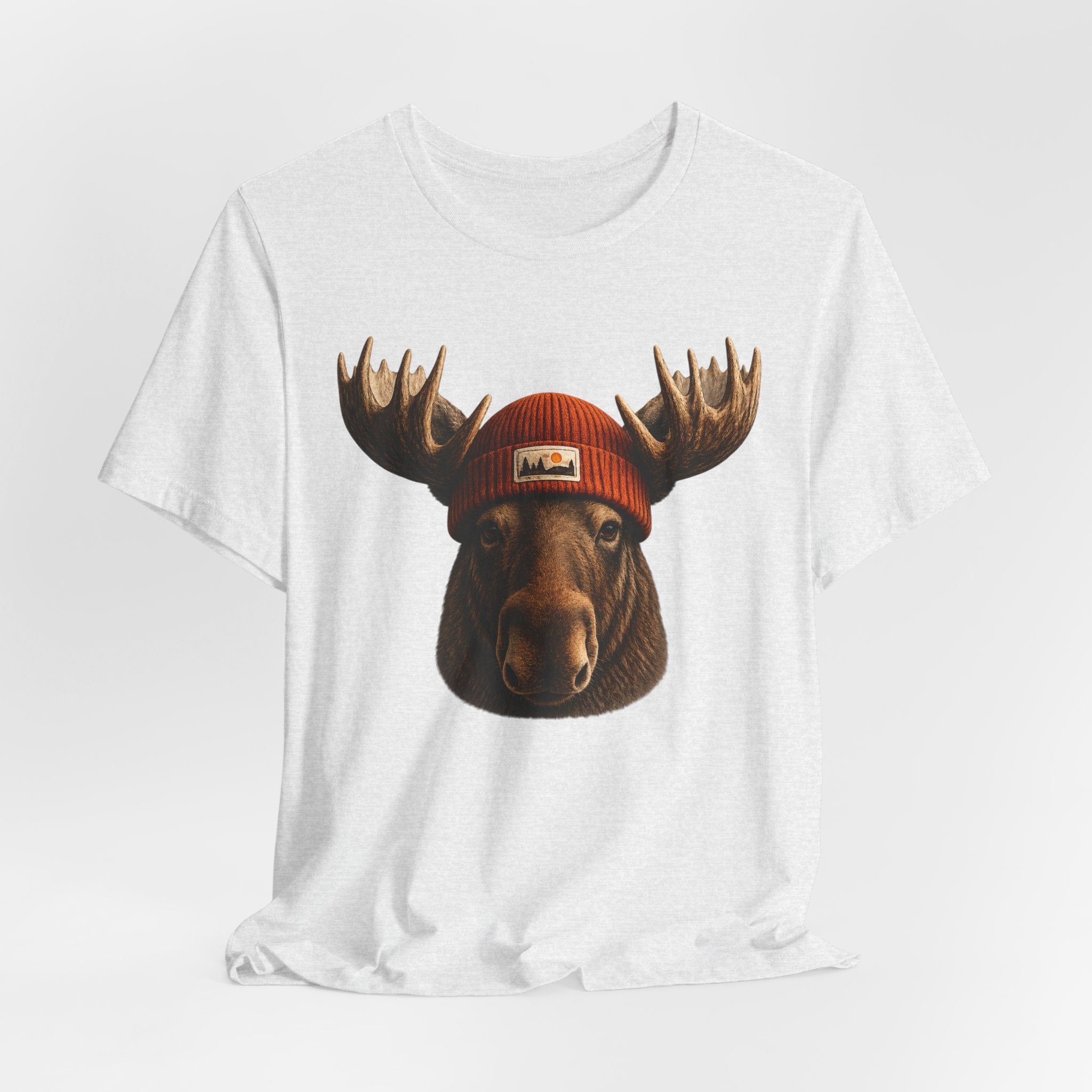 Moose in a Beanie