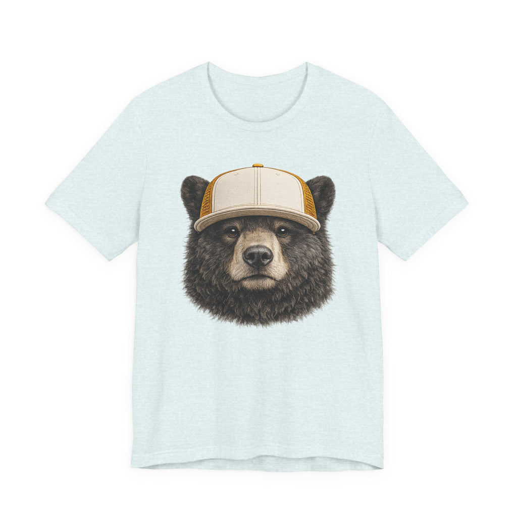 Black Bear in Trucker Hat