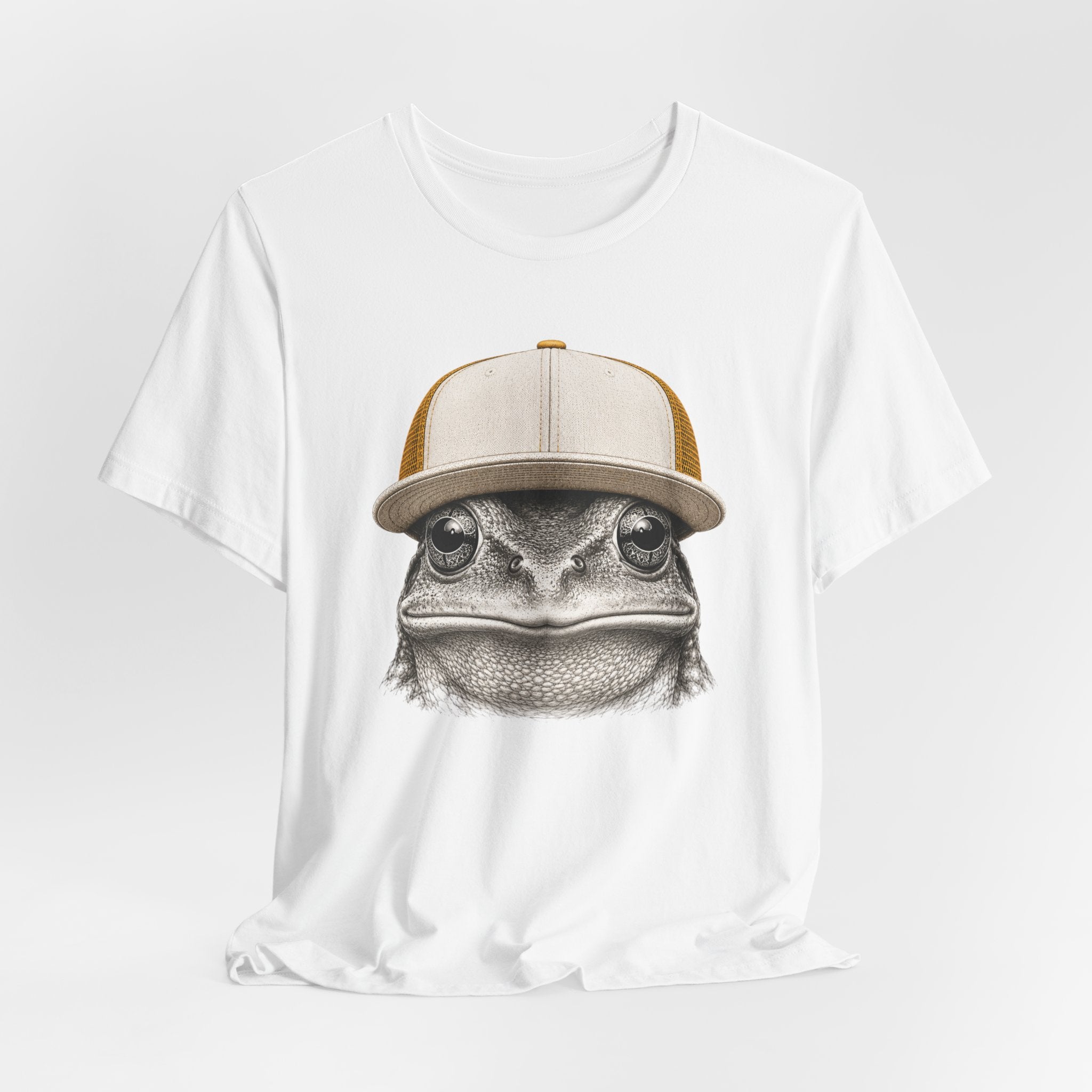 Frog in Trucker Hat