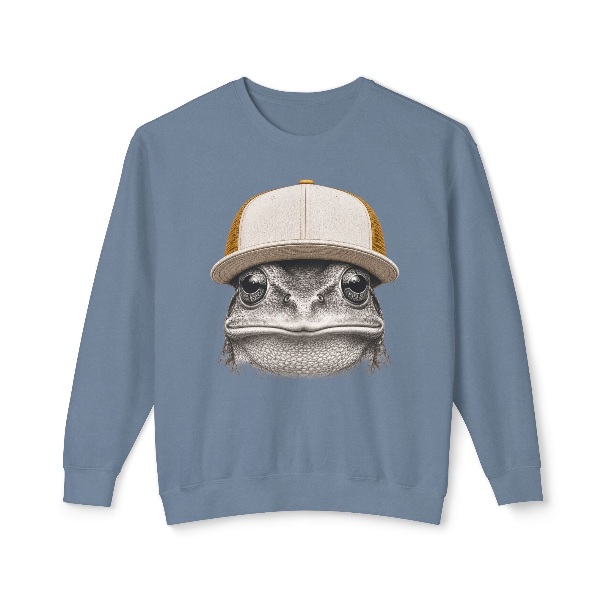 Trucker Hat Frog Sweatshirt
