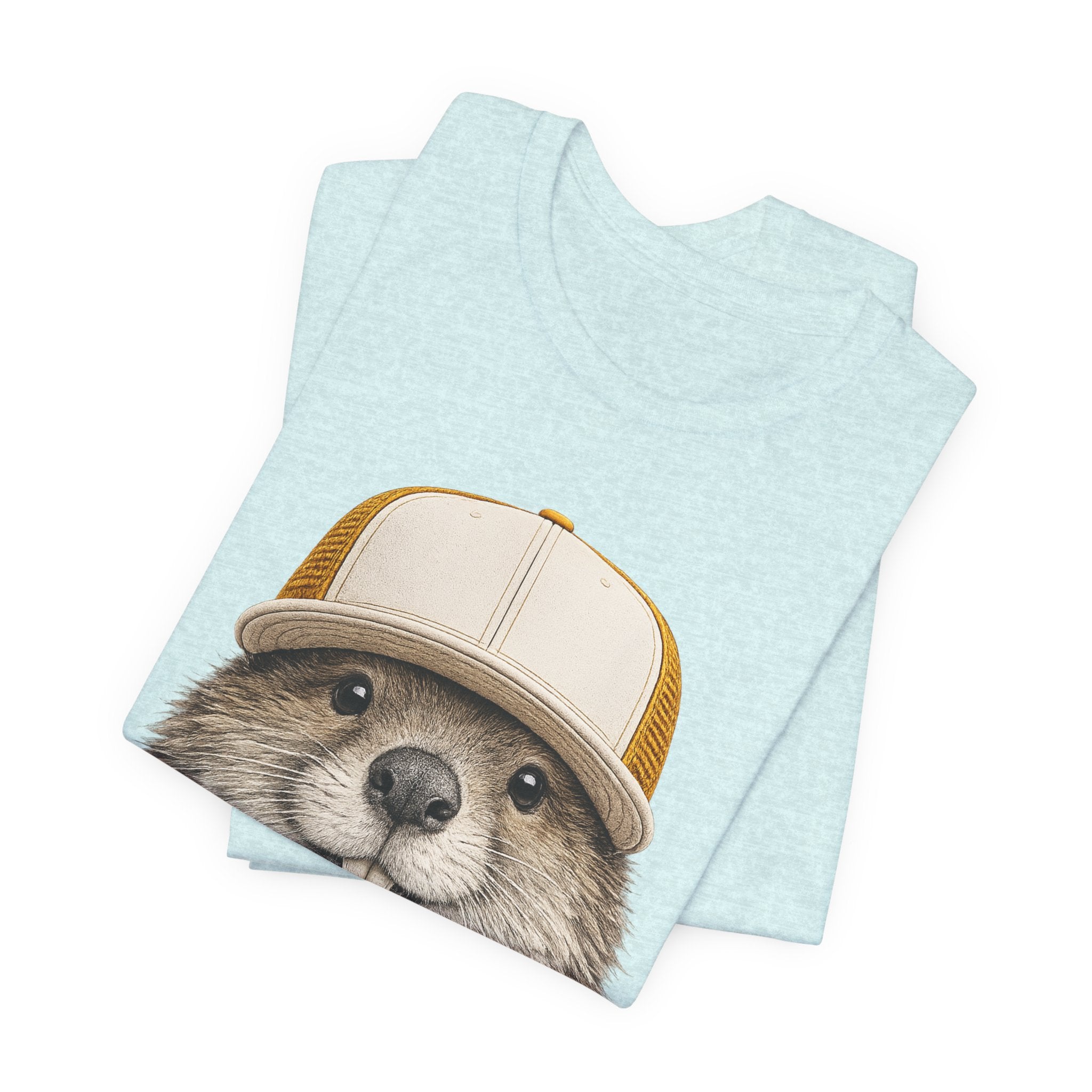 Beaver in Trucker Hat
