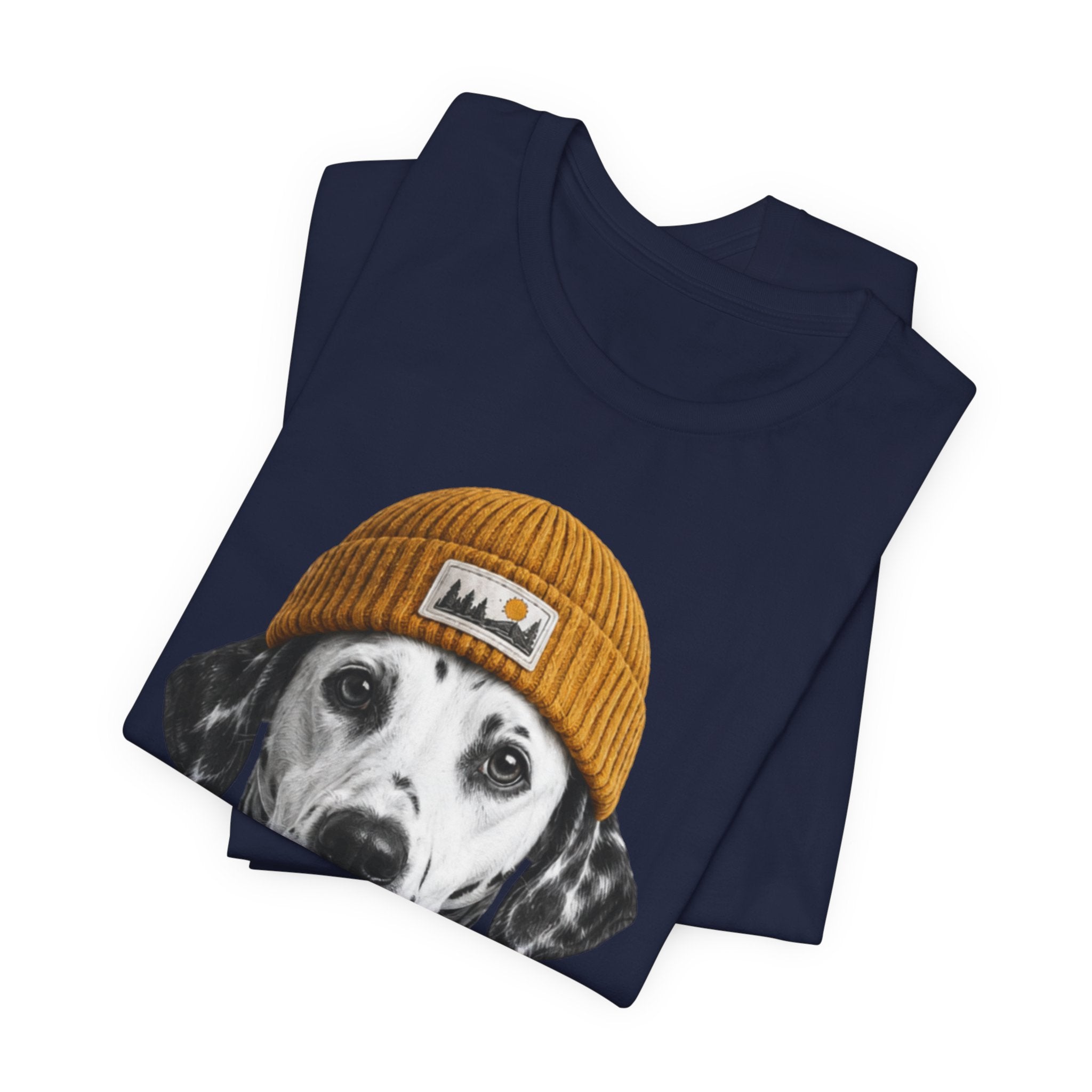 Dalmatian in a Beanie