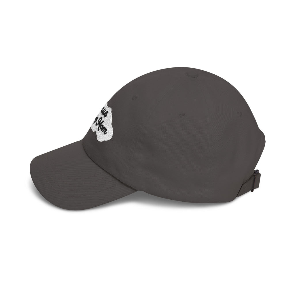 Rescue Dog Mom Embroidered Dad Hat | Dog Mom Baseball Cap | Rescue Pet Mom Gift