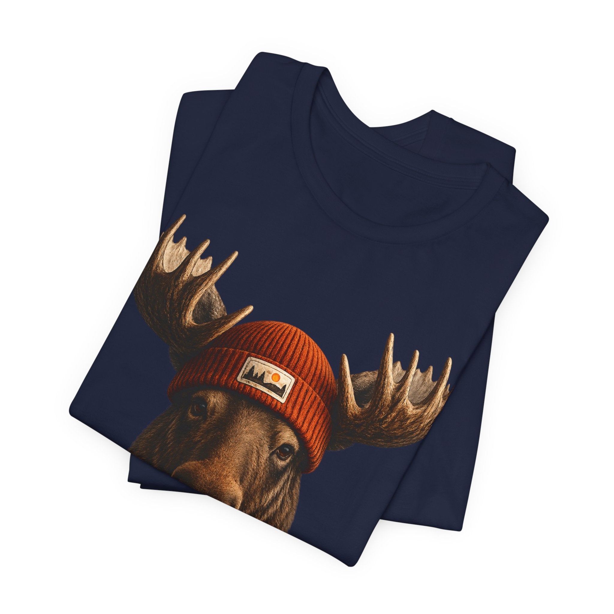 Moose in a Beanie