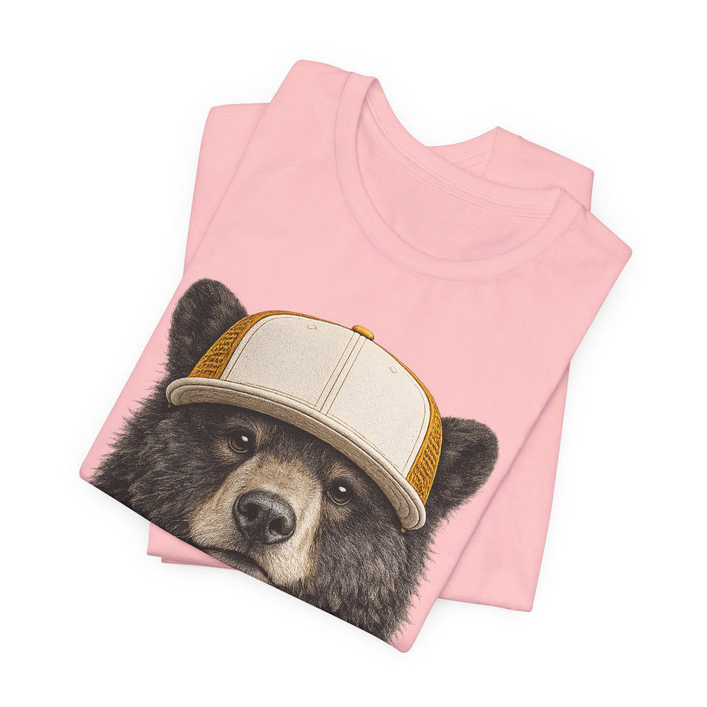 Black Bear in Trucker Hat