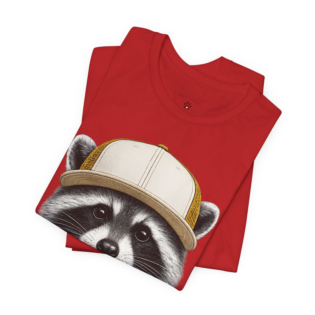 Raccoon in Trucker Hat