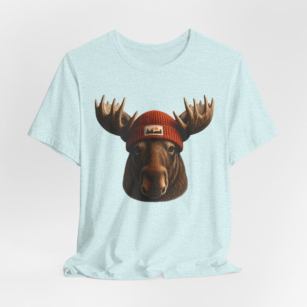 Moose in a Beanie