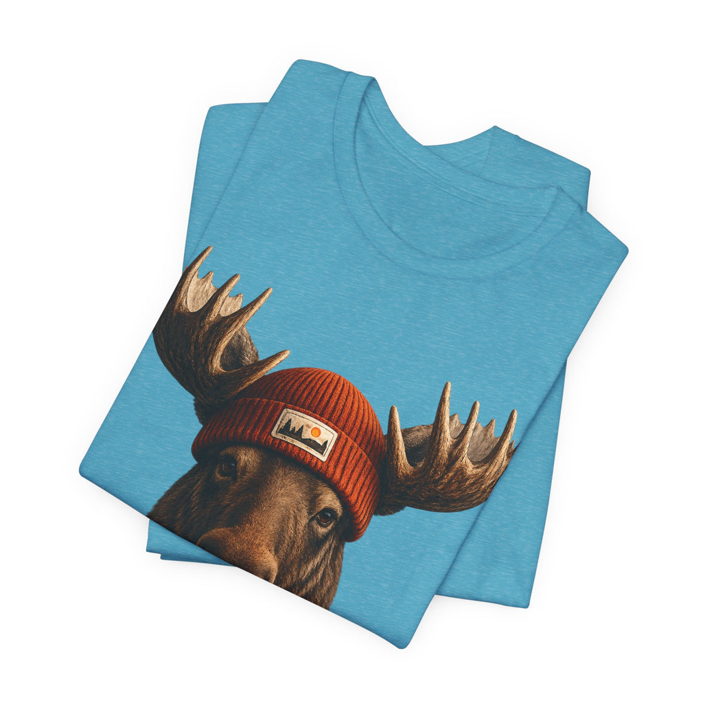 Moose in a Beanie