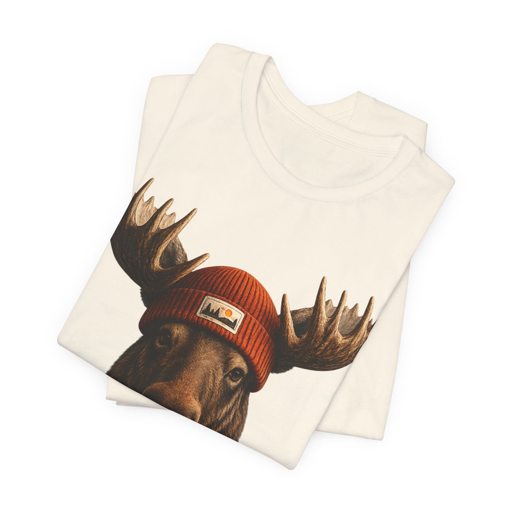 Moose in a Beanie