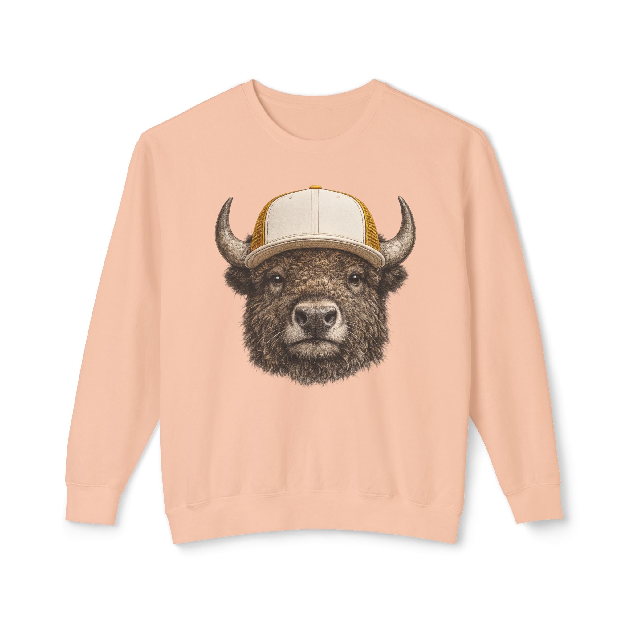 Trucker Hat Bison Sweatshirt