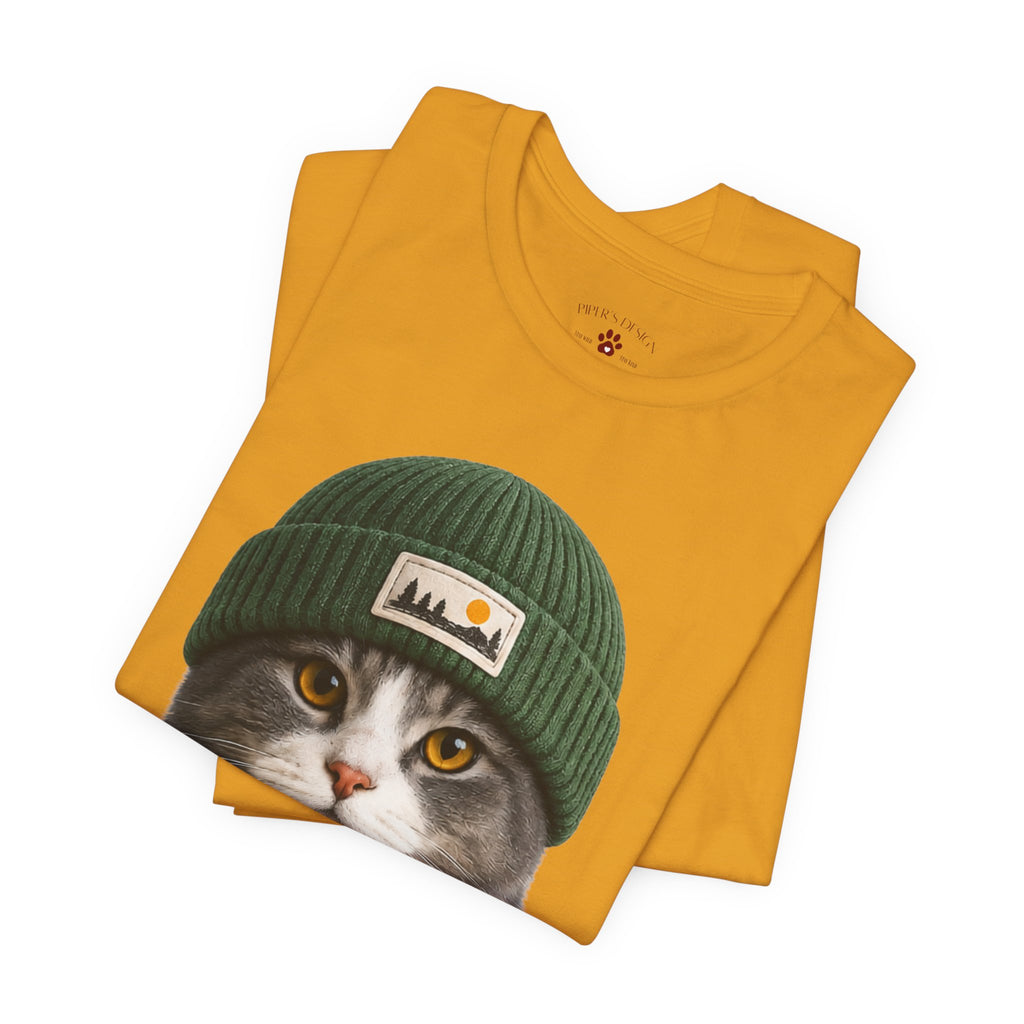 Cat in a Beanie