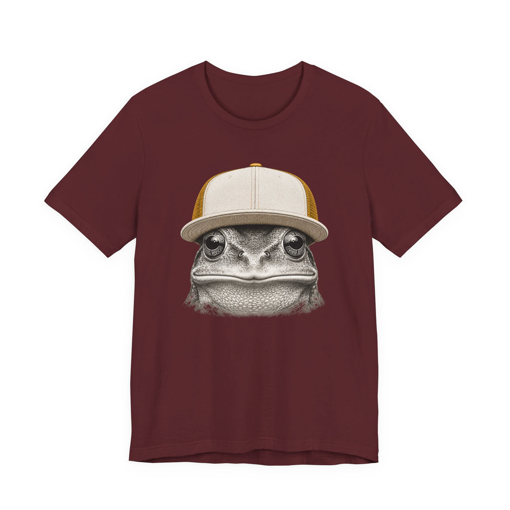 Frog in Trucker Hat
