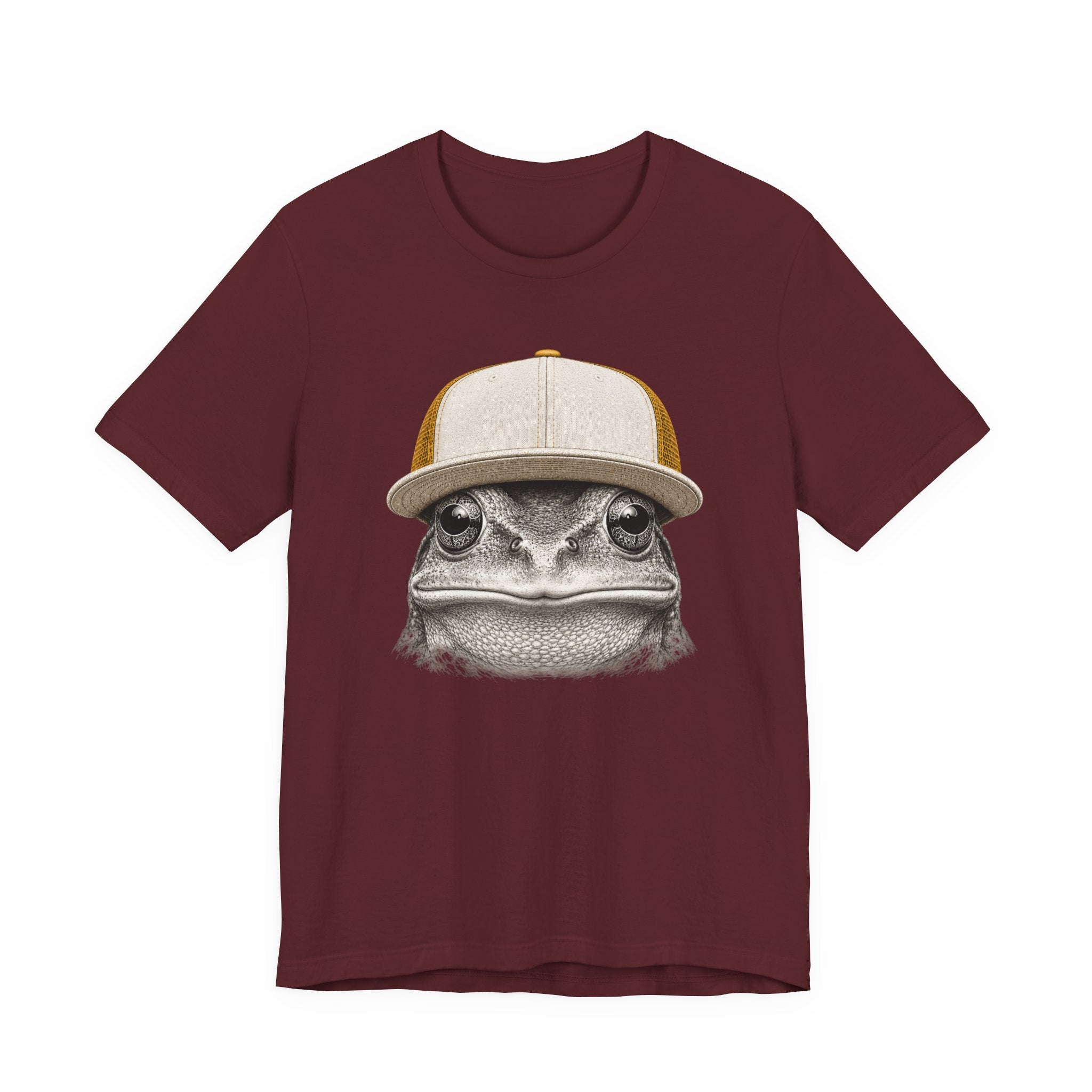 Frog in Trucker Hat