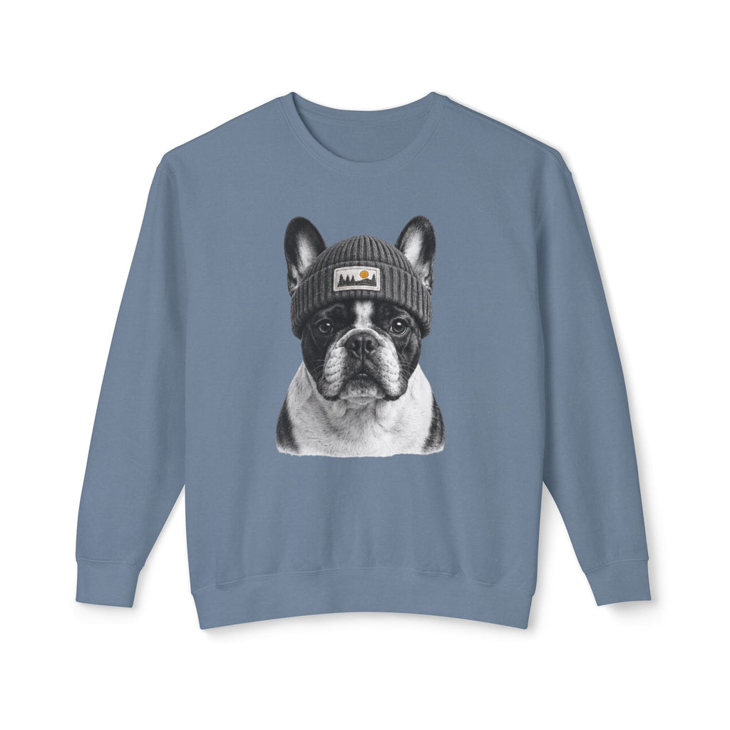Boston Terrier Beanie Sweatshirt