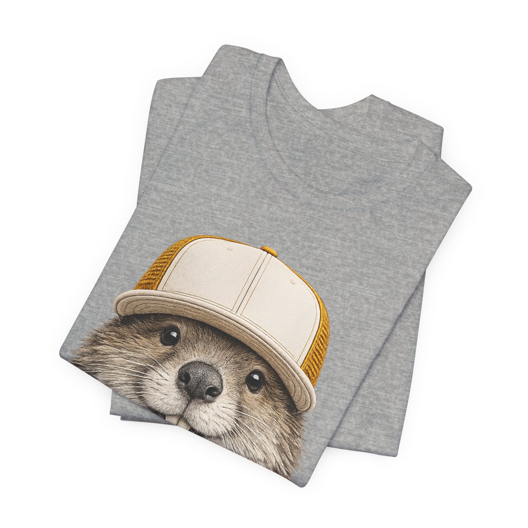 Beaver in Trucker Hat