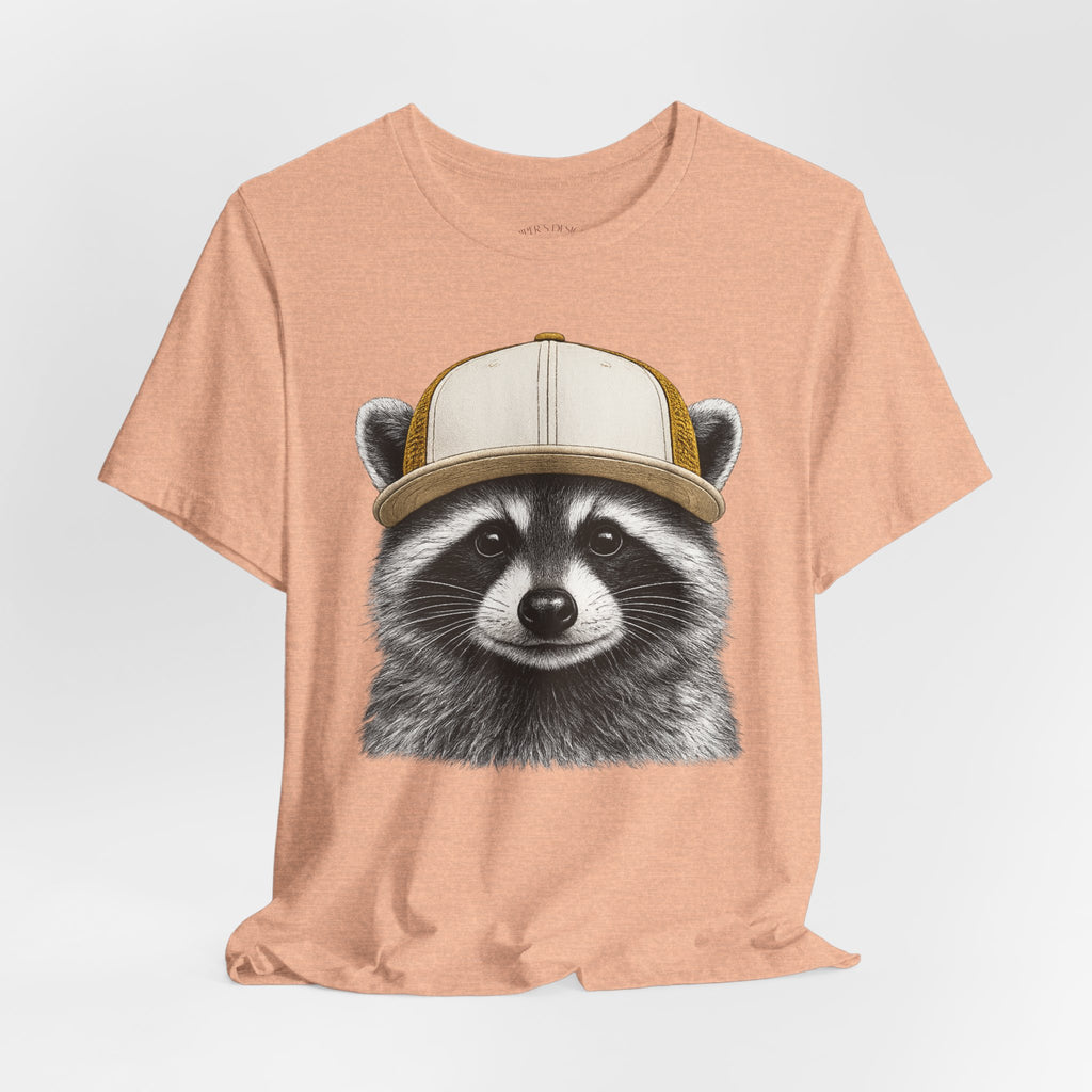 Raccoon in Trucker Hat