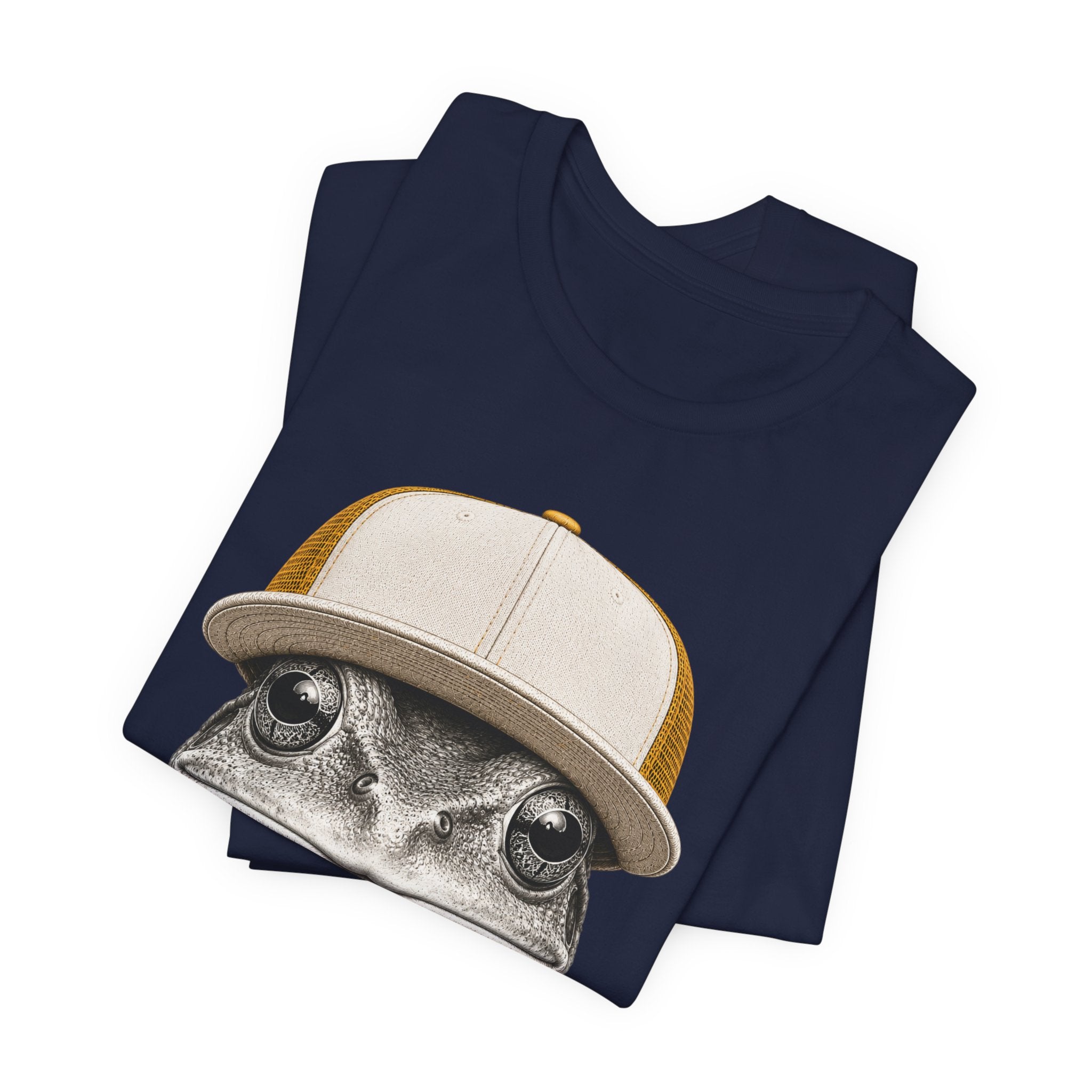 Frog in Trucker Hat