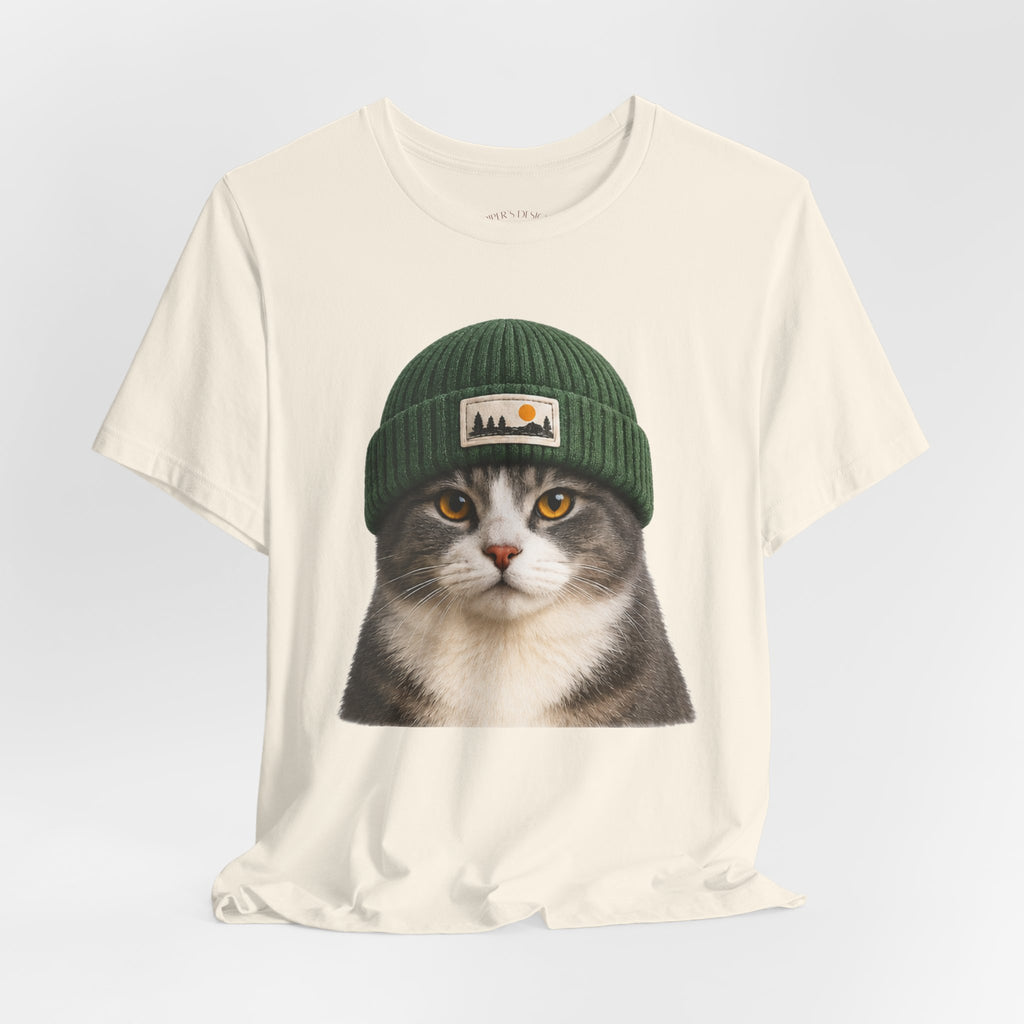 Cat in a Beanie