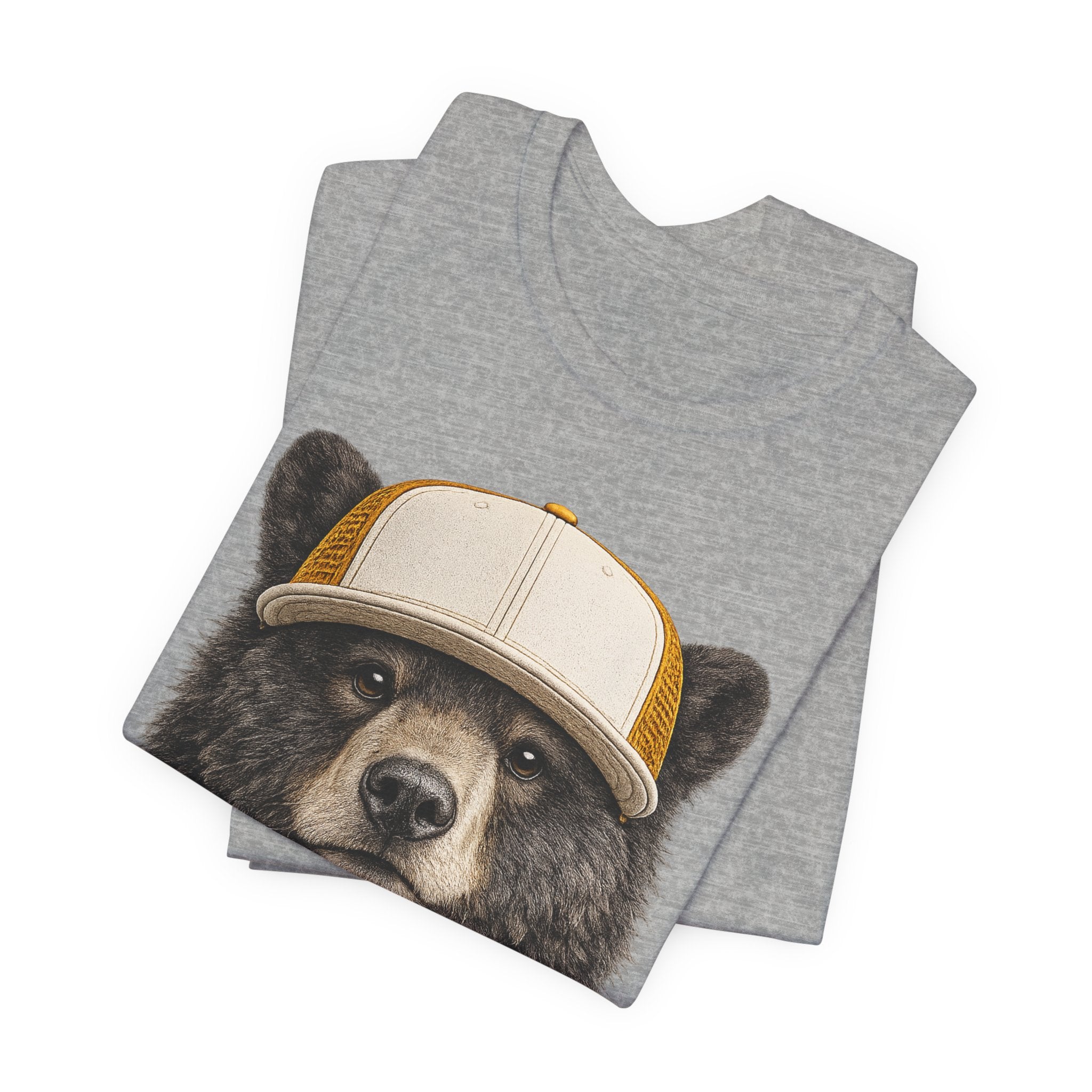 Black Bear in Trucker Hat