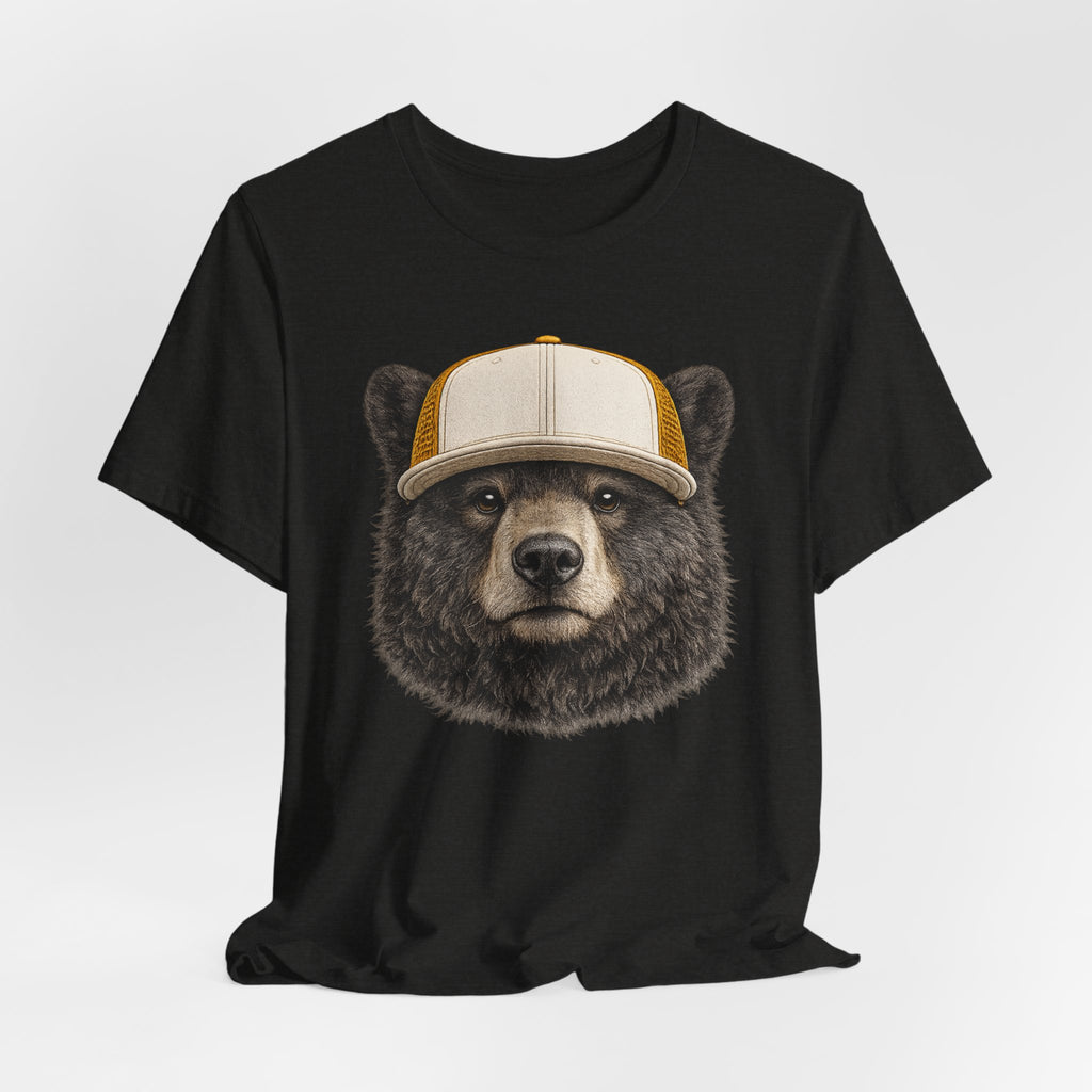 Black Bear in Trucker Hat