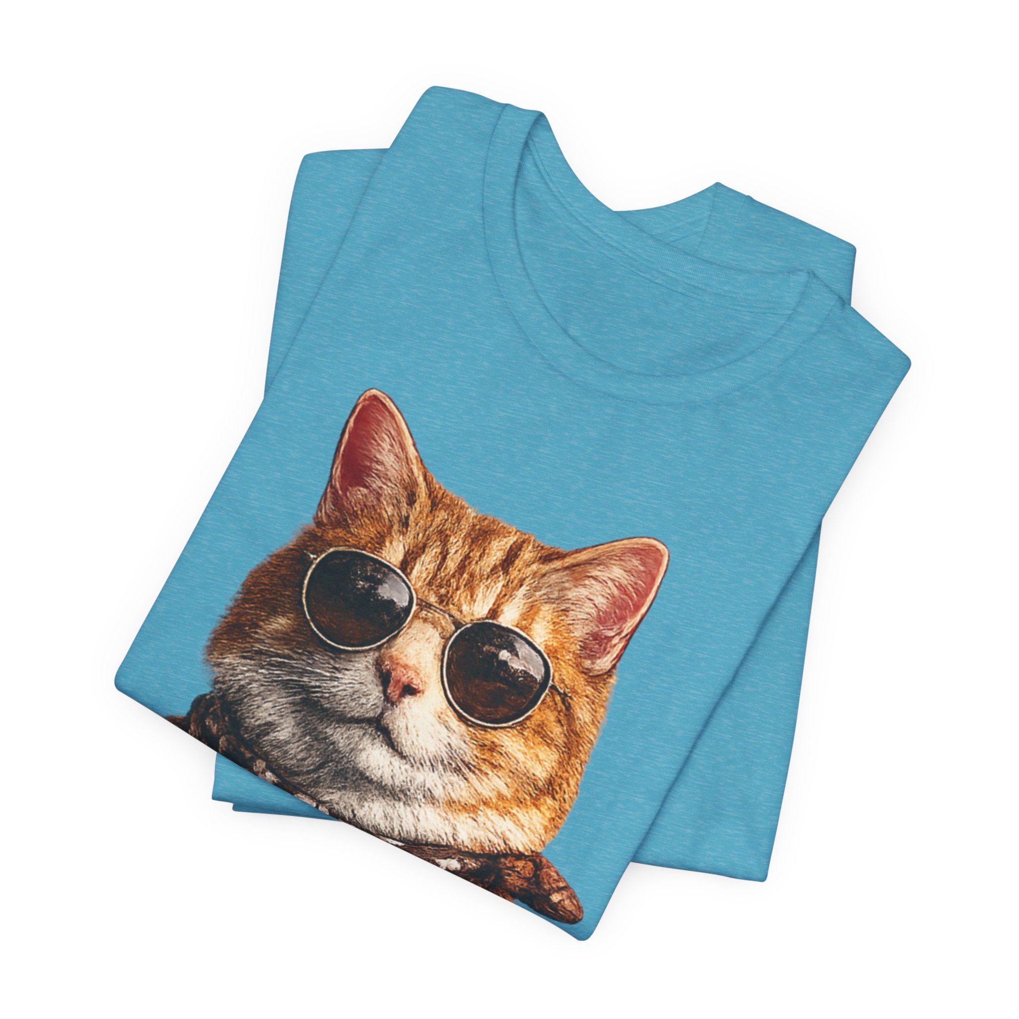 Cool Cat with Coffee