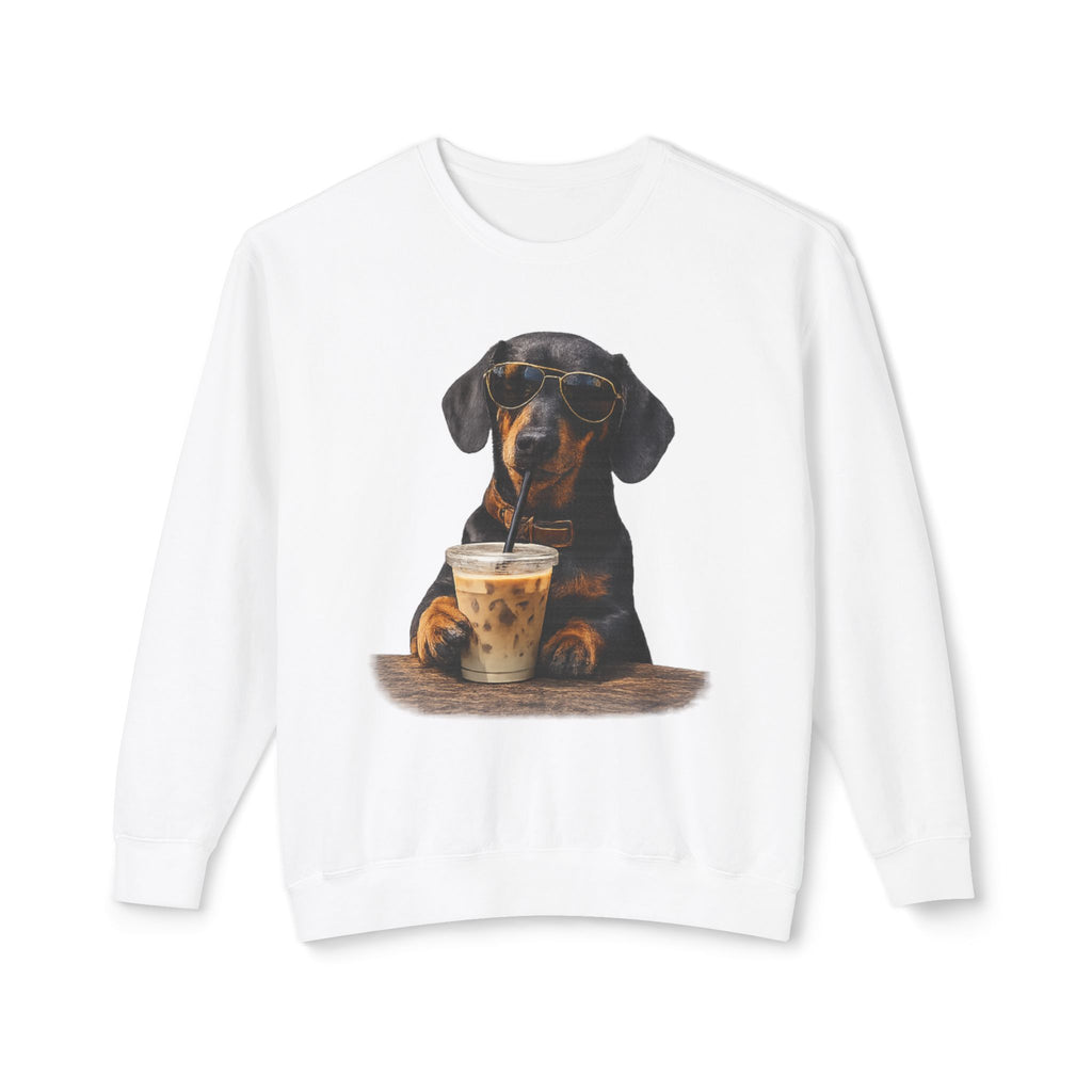 Dachshund with Coffee Sweatshirt