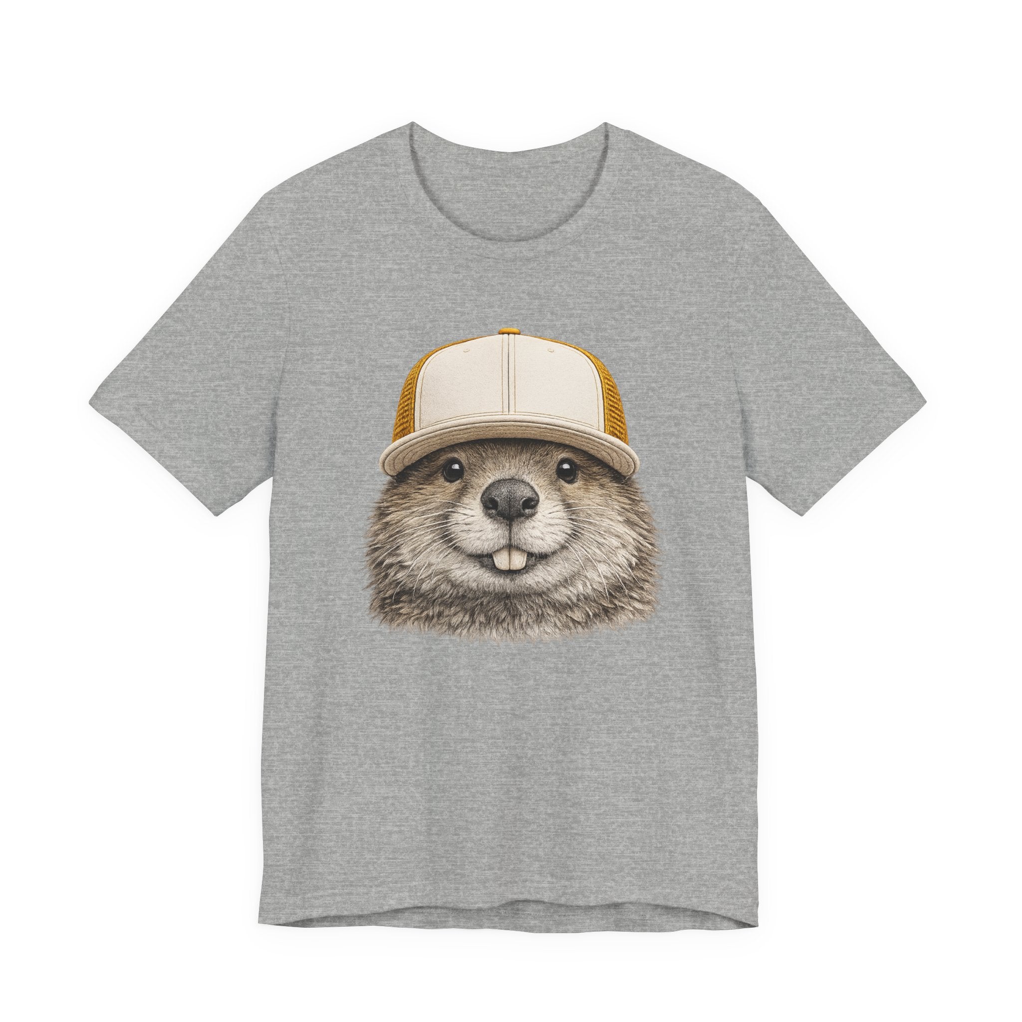 Beaver in Trucker Hat