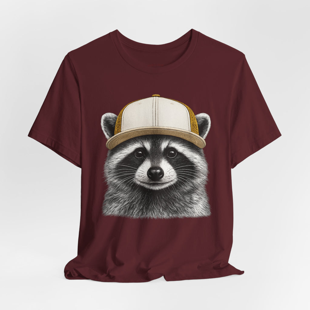 Raccoon in Trucker Hat