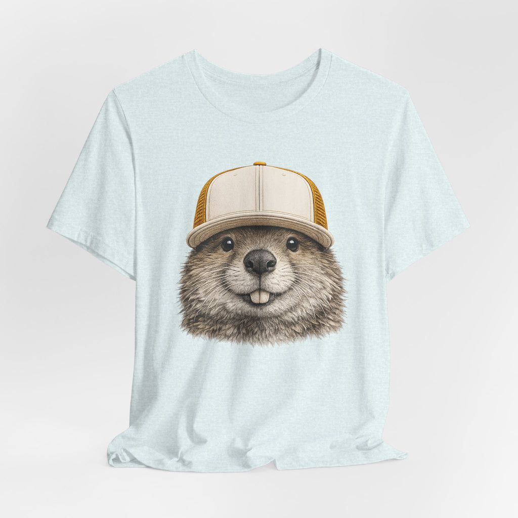 Beaver in Trucker Hat