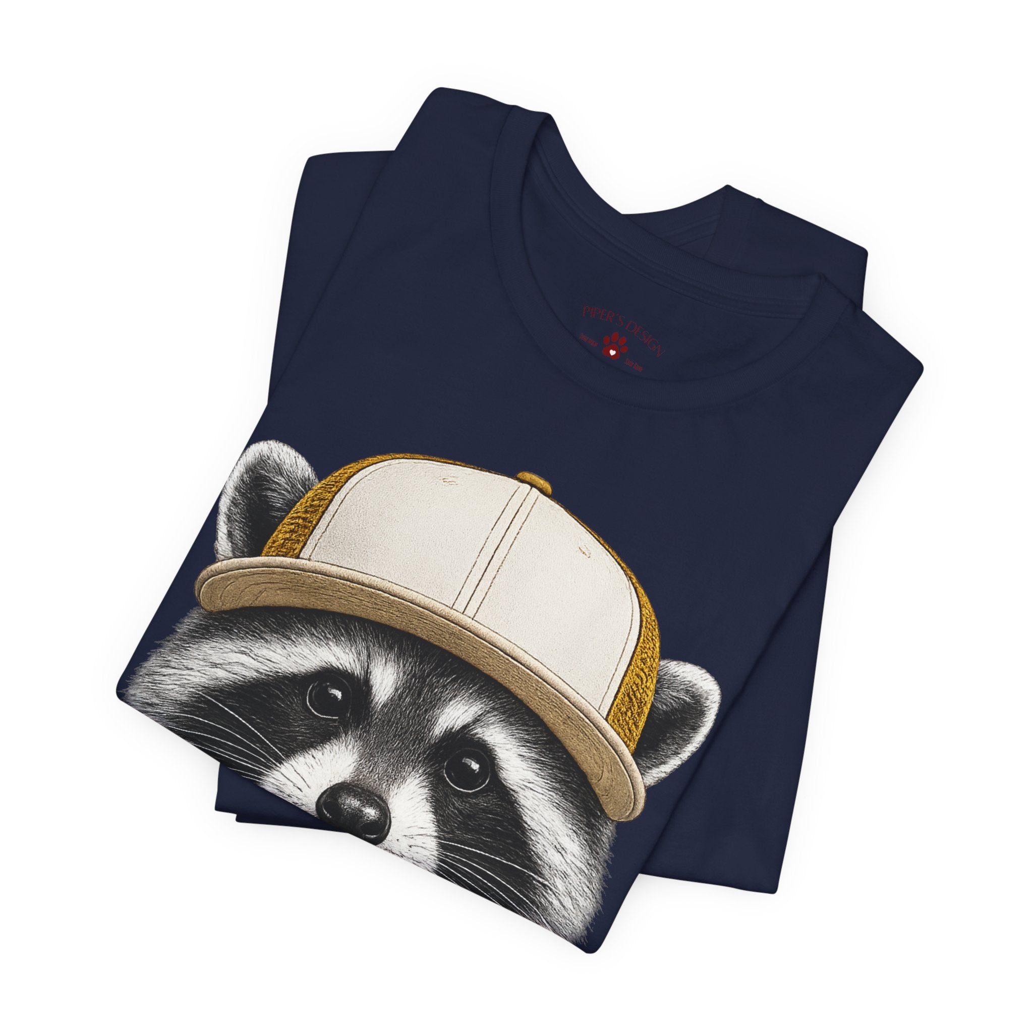 Raccoon in Trucker Hat