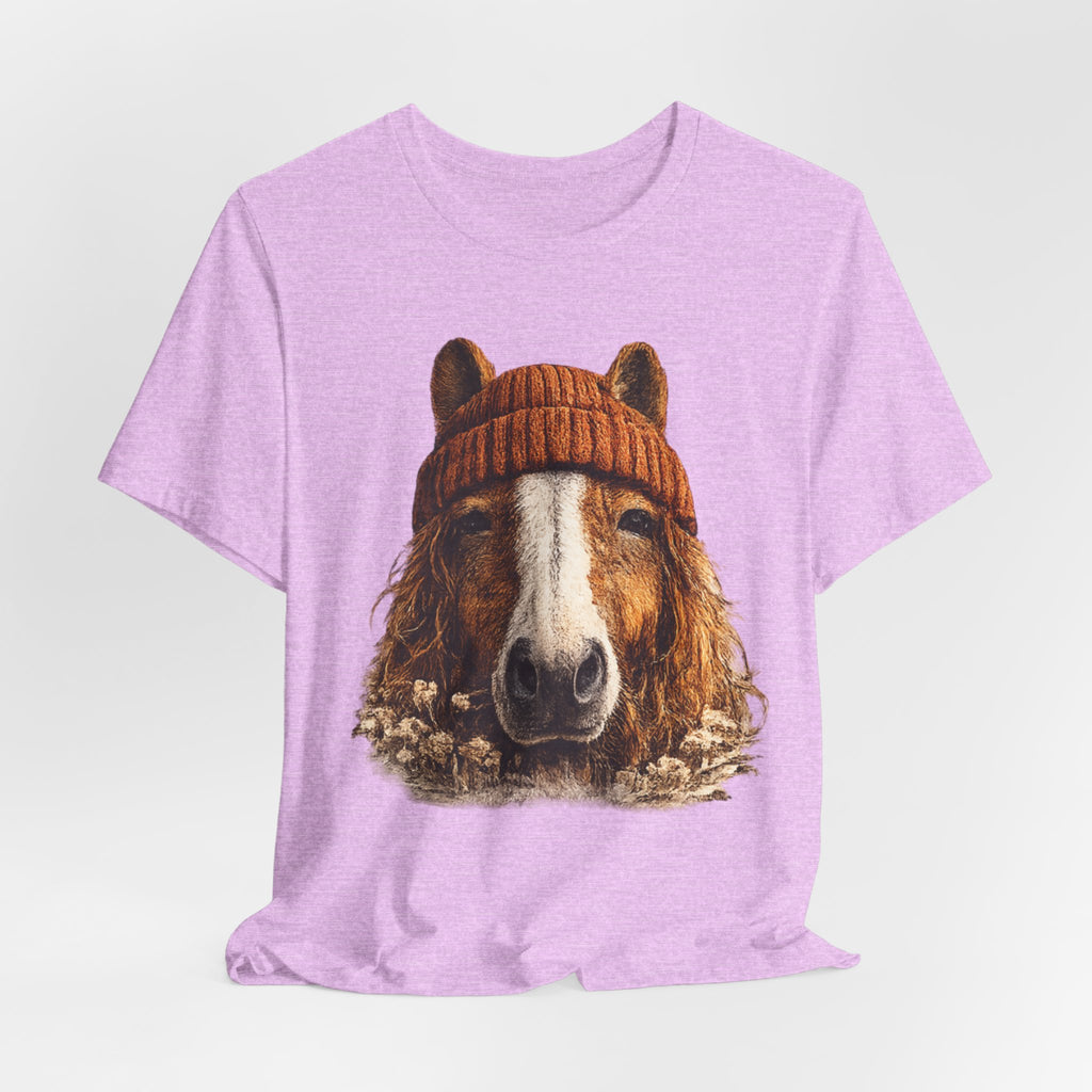 Horse in a Beanie