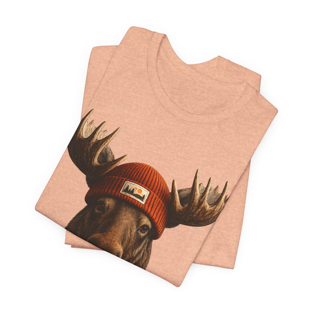 Moose in a Beanie