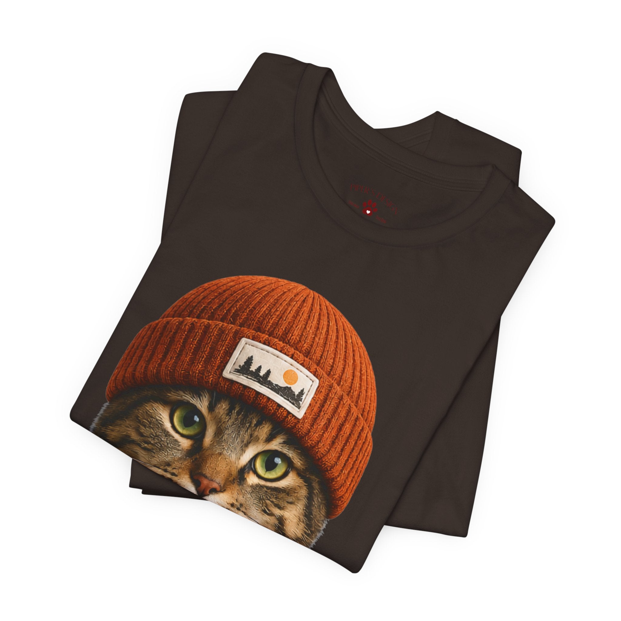 Tabby Cat in a Beanie