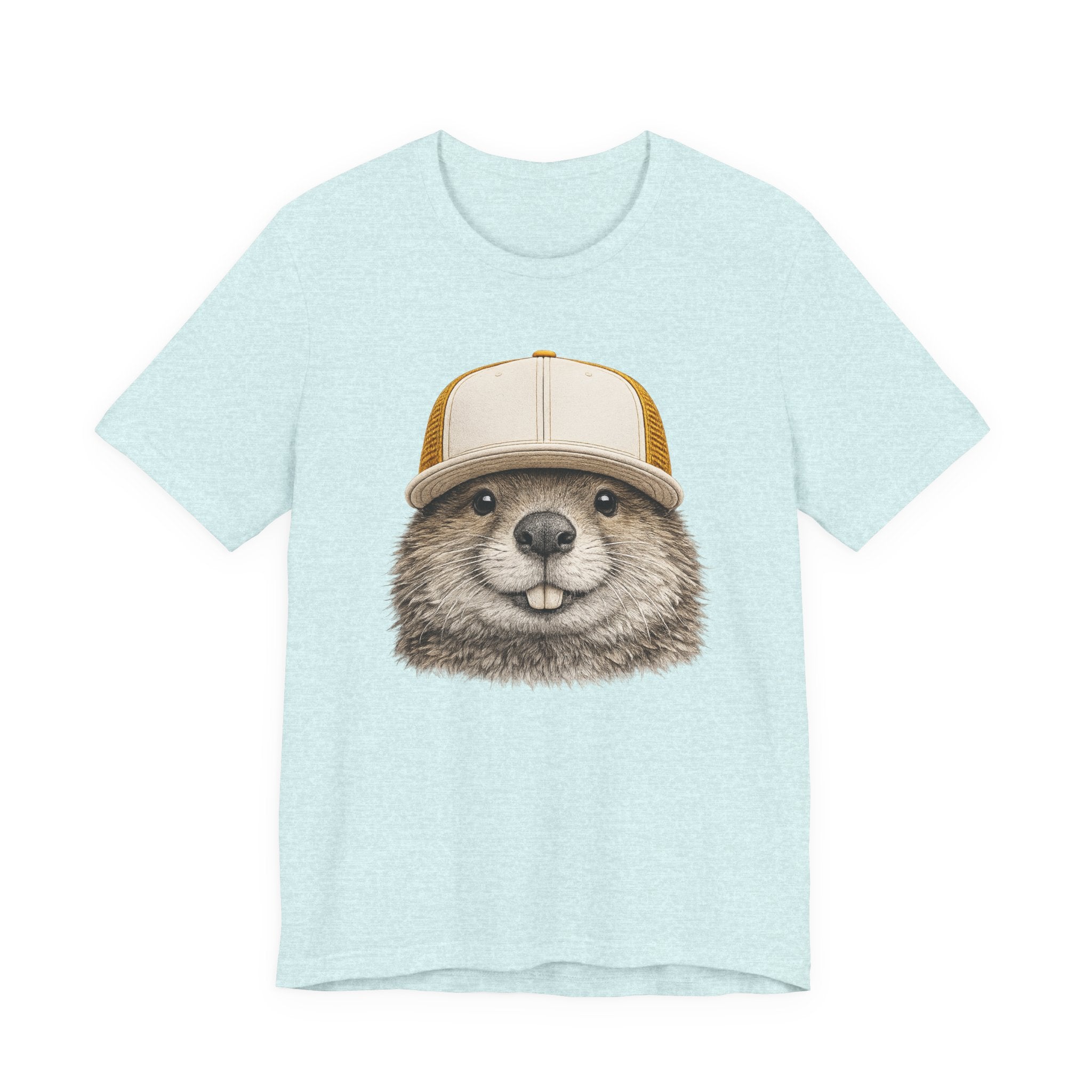 Beaver in Trucker Hat