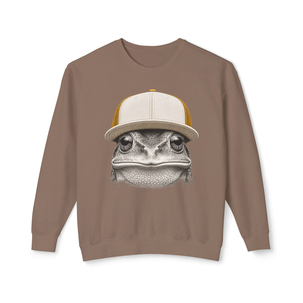 Trucker Hat Frog Sweatshirt