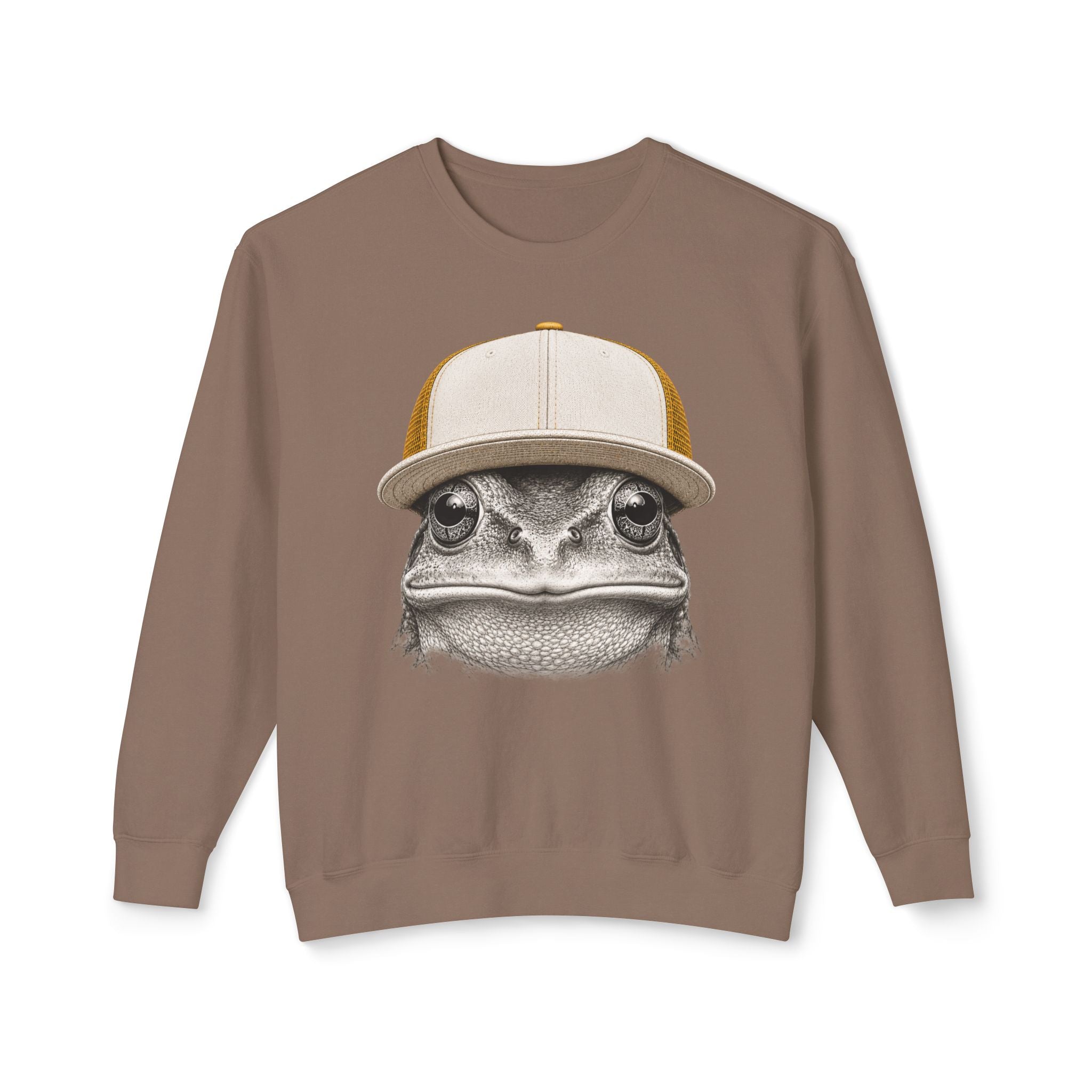 Trucker Hat Frog Sweatshirt