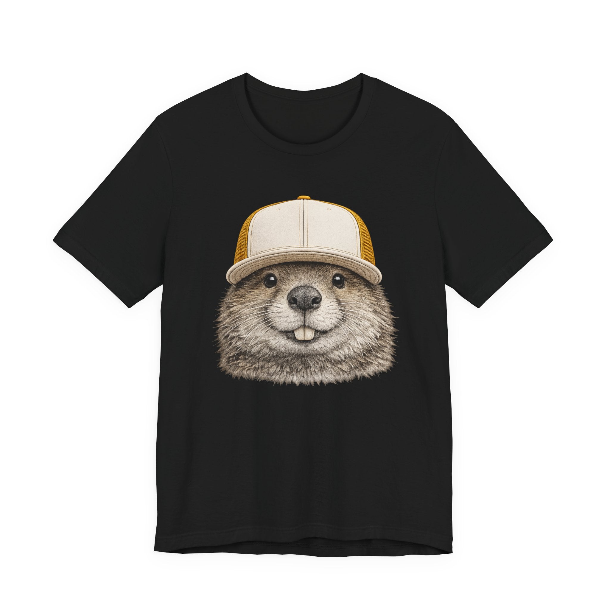 Beaver in Trucker Hat