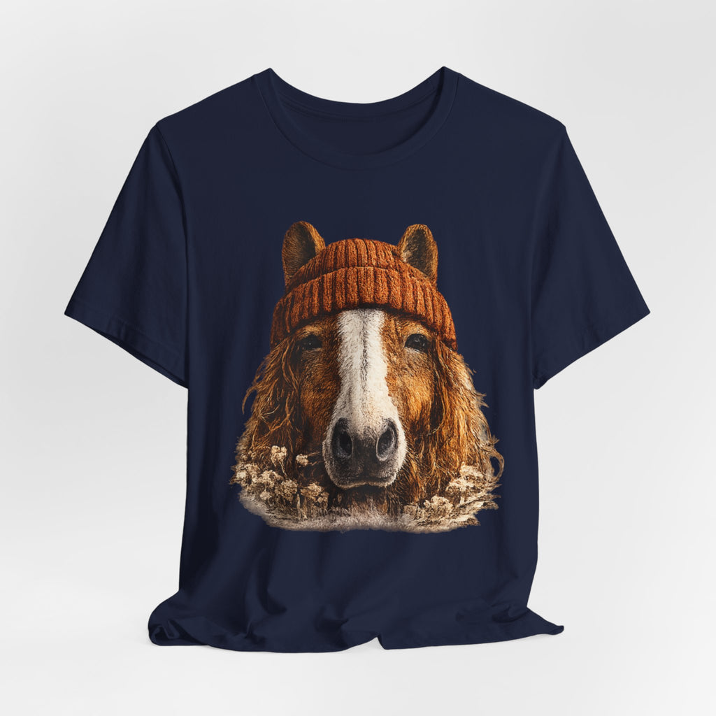 Horse in a Beanie