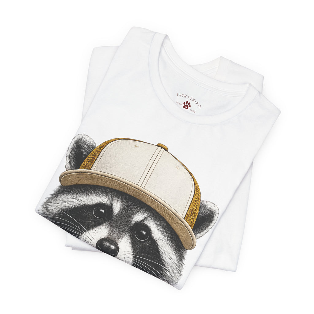 Raccoon in Trucker Hat